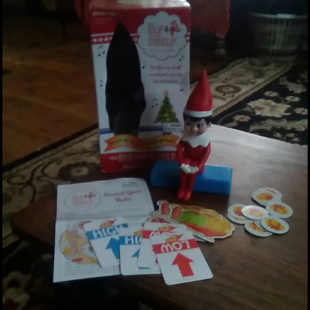 Elf on shelf musical game